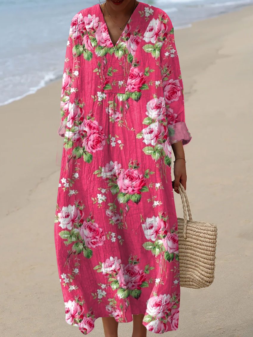 Posy | Timeless Floral Cotton Dress