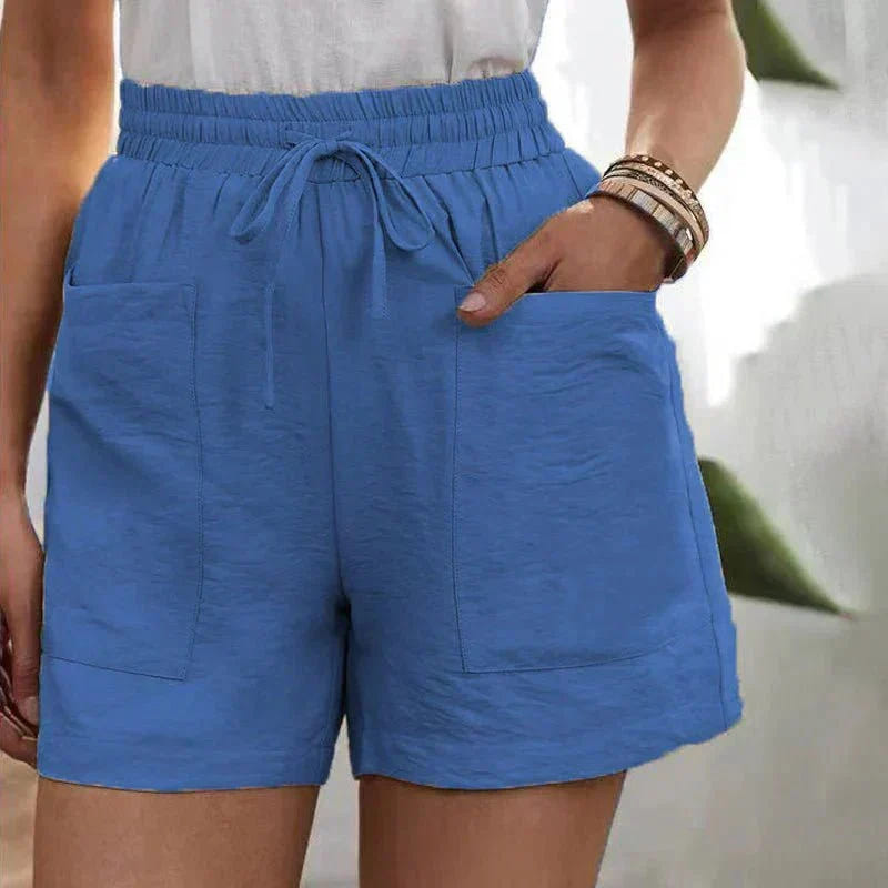 Cissie | Effortless Linen Blend Shorts