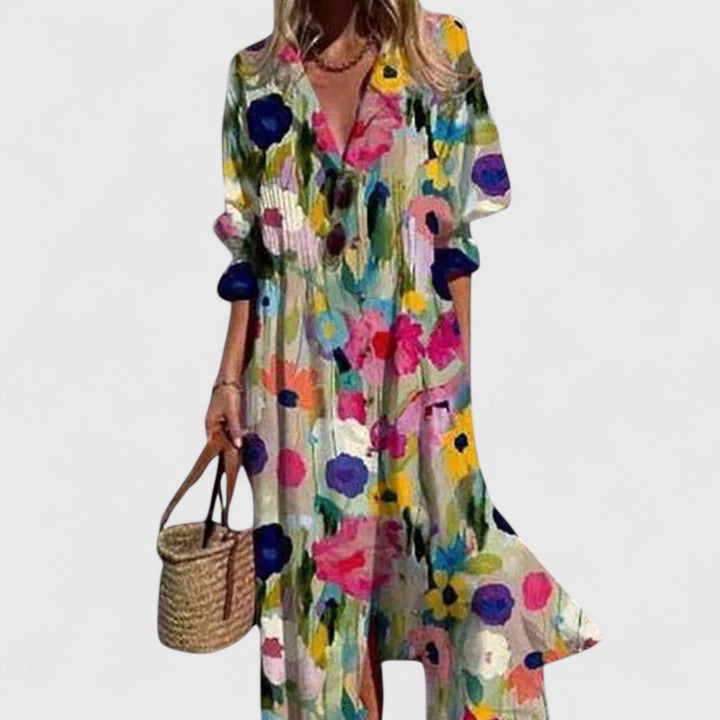 Anya | Boho Maxi Dress
