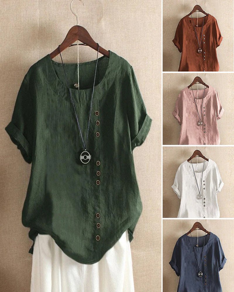 Emma | Breezy High-Low Summer Tee
