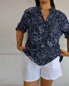 Brenna | Elegant Bloom Blouse