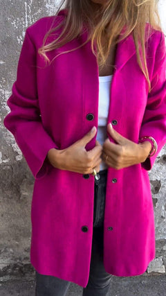 Elissa | Buttoned Hooded Jacket