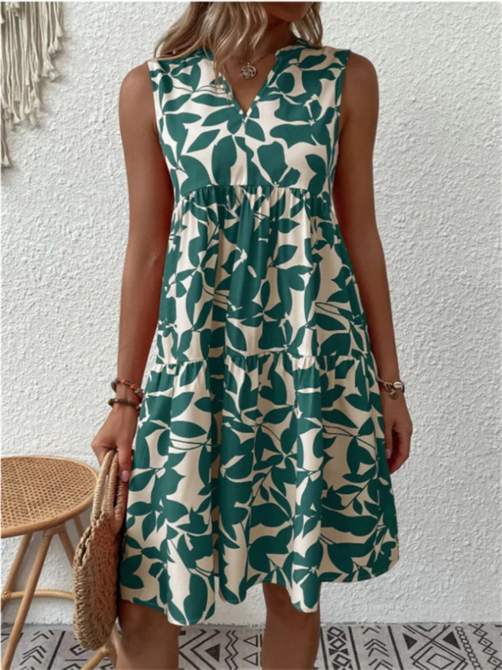 Rosa | Floral Flowy A-Line Dress