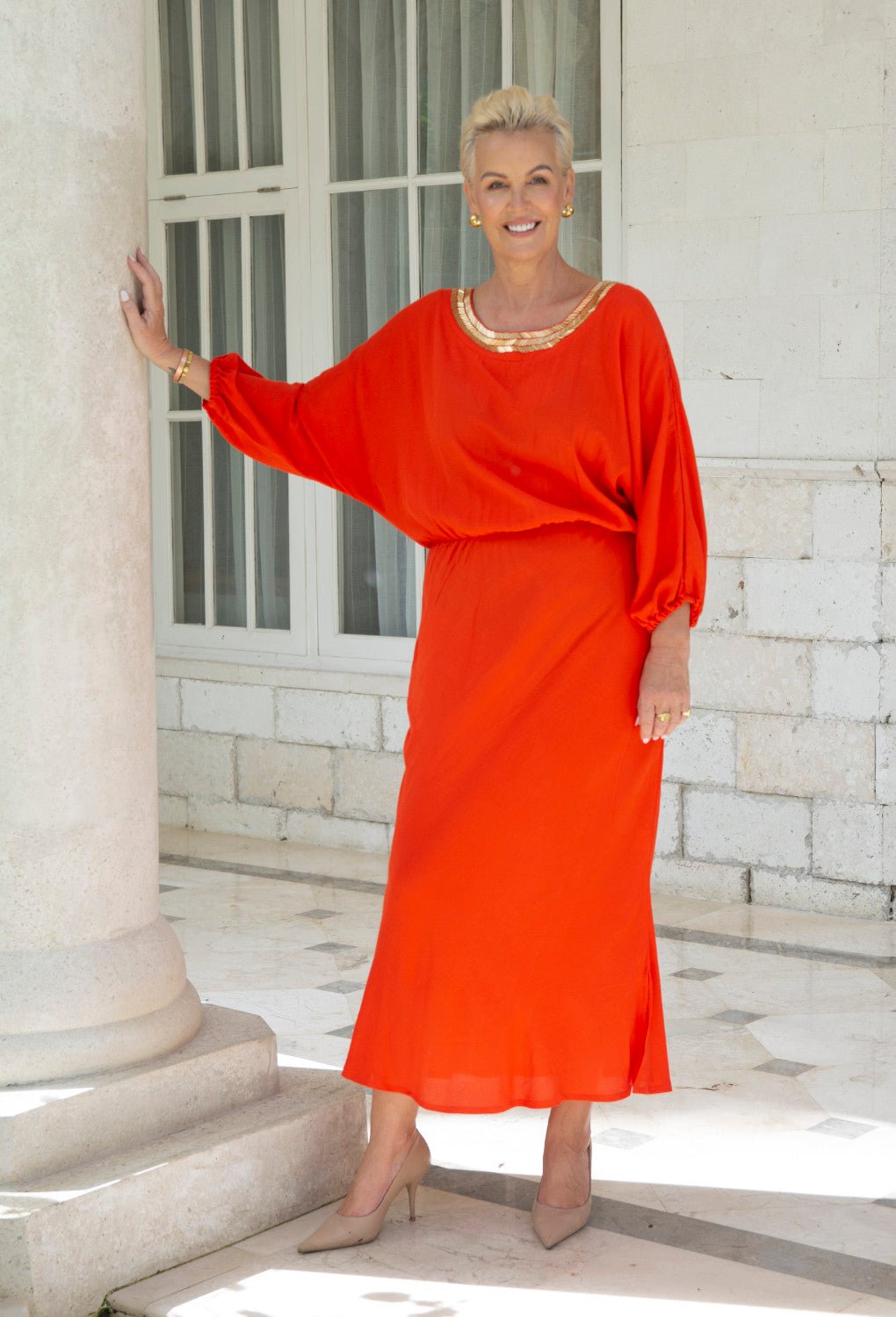 Joss | Beaded Graceful Dress
