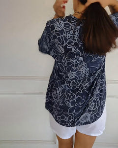Brenna | Elegant Bloom Blouse