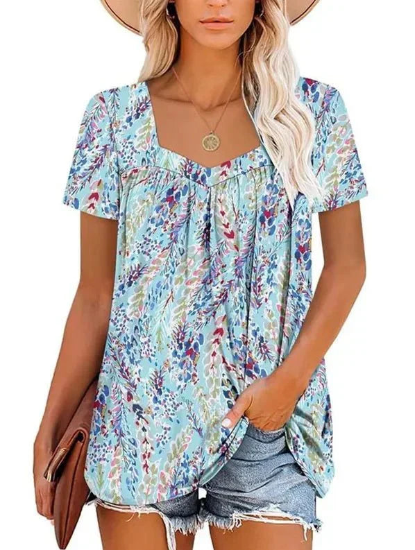 Carole | Graceful Pleated Shirt