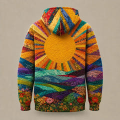 Orabela | Sunburst Print Hoodie