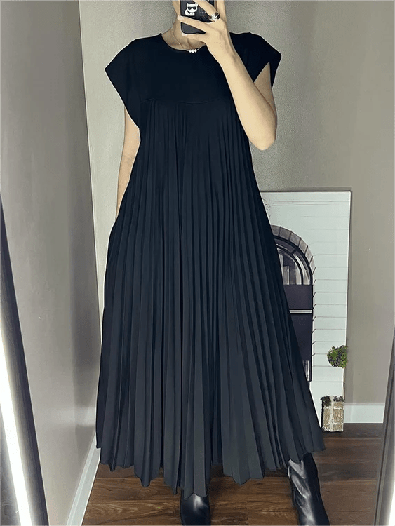 Fern | Pleated Maxi Dress