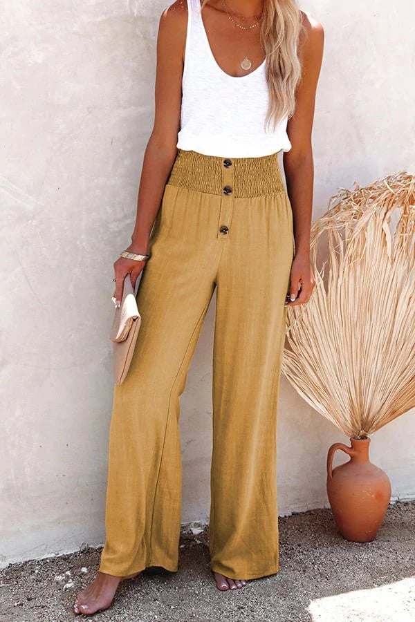 Kora | Breezy Linen Pants