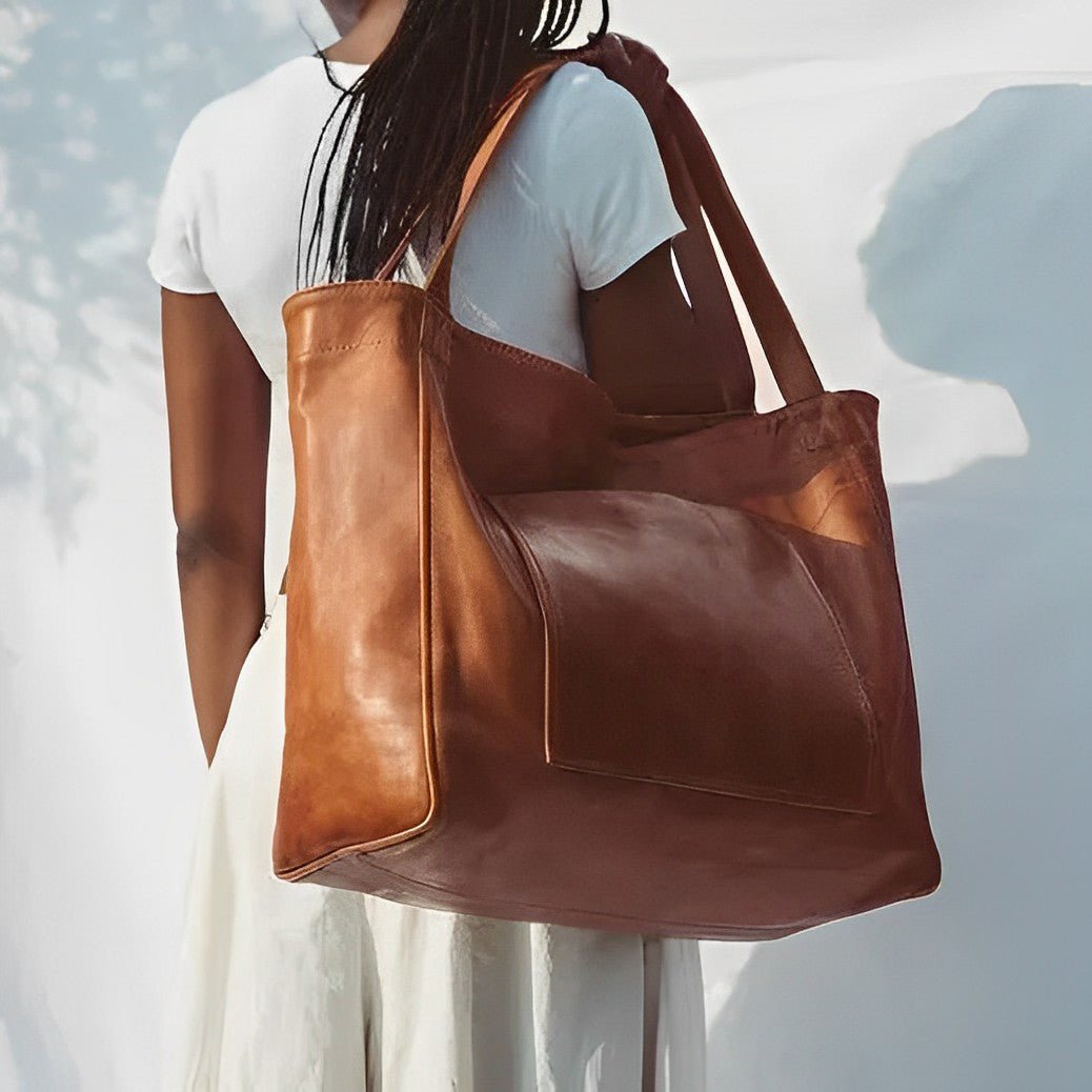 Ulrike | Sunset Luxe Leather Shoulder Bag