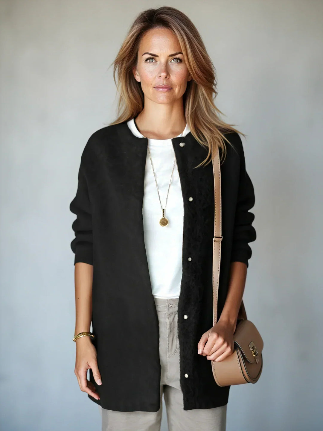 Selma | Timeless Cashmere-Blend Cardigan
