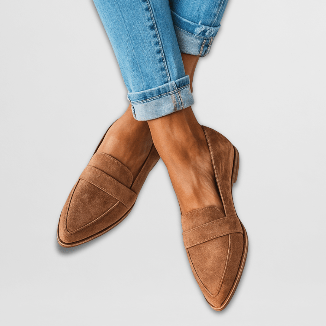 Lillie | Soft Suede Orthopaedic Slipper