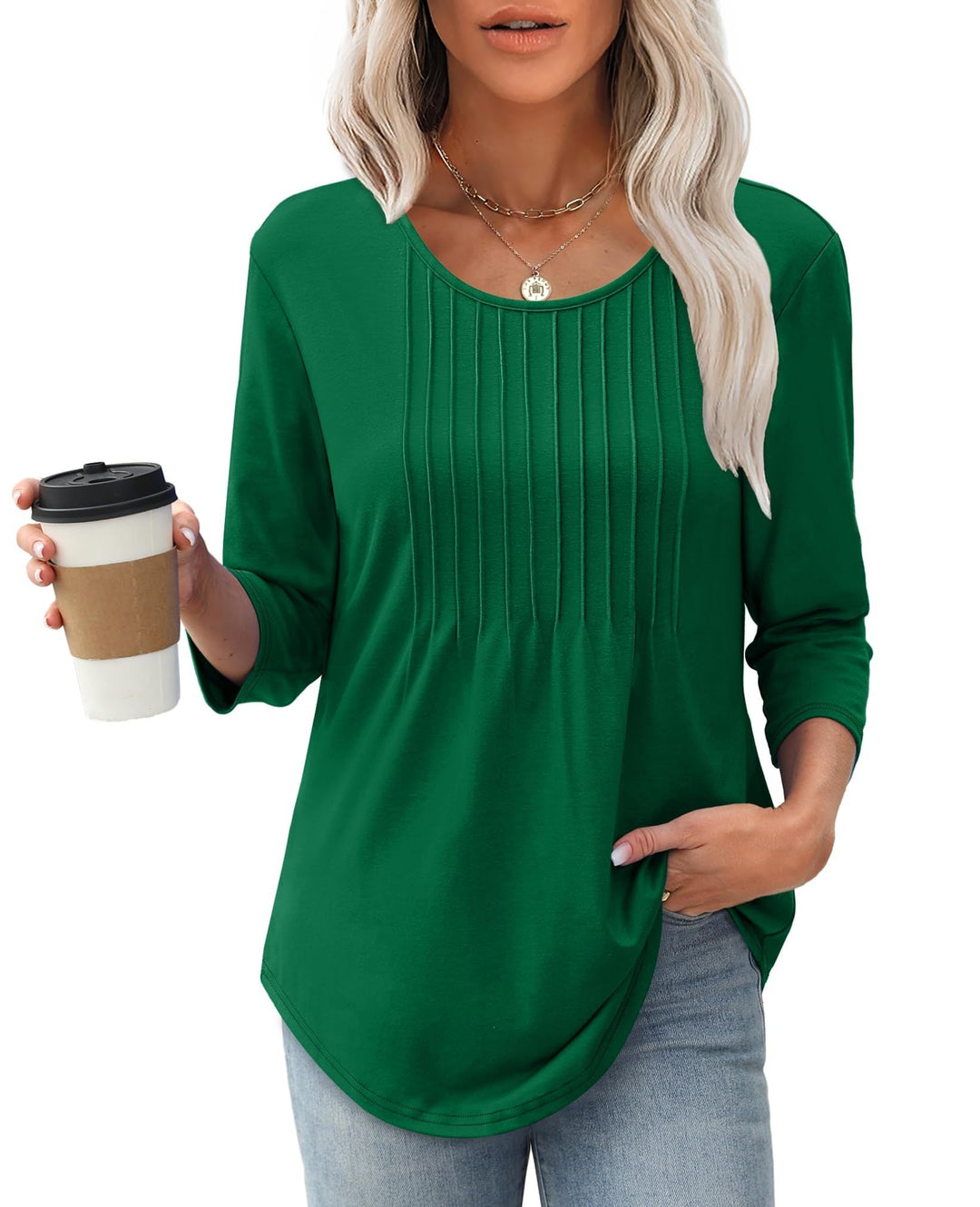 Aisling | Chic Sleeve Tunic Top