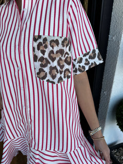 Derfel | Striped Wild Dress