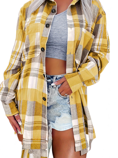 Marjolaine | Gingham Long-Sleeve Shirt