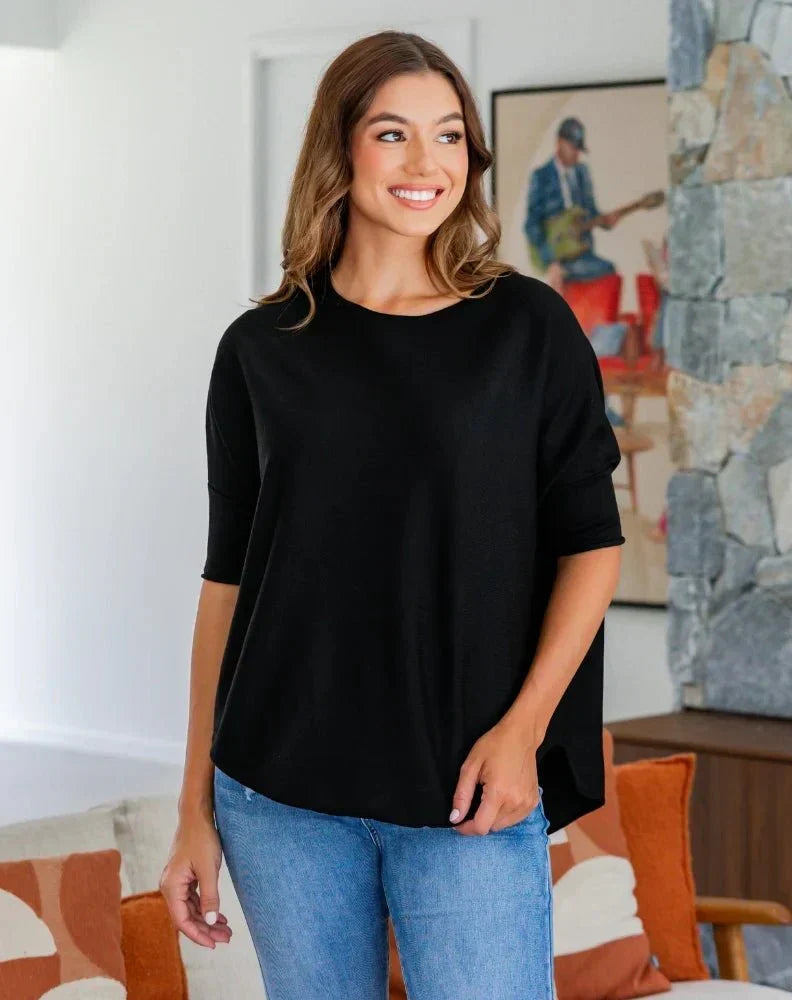 Miranda | Soft Drape Batwing Knit
