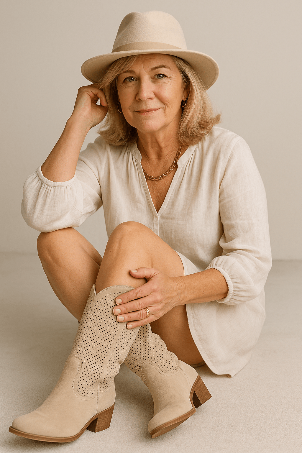 Muireann | Western-Inspired Comfort Boots