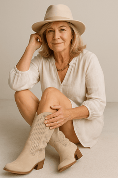 Muireann | Western-Inspired Comfort Boots
