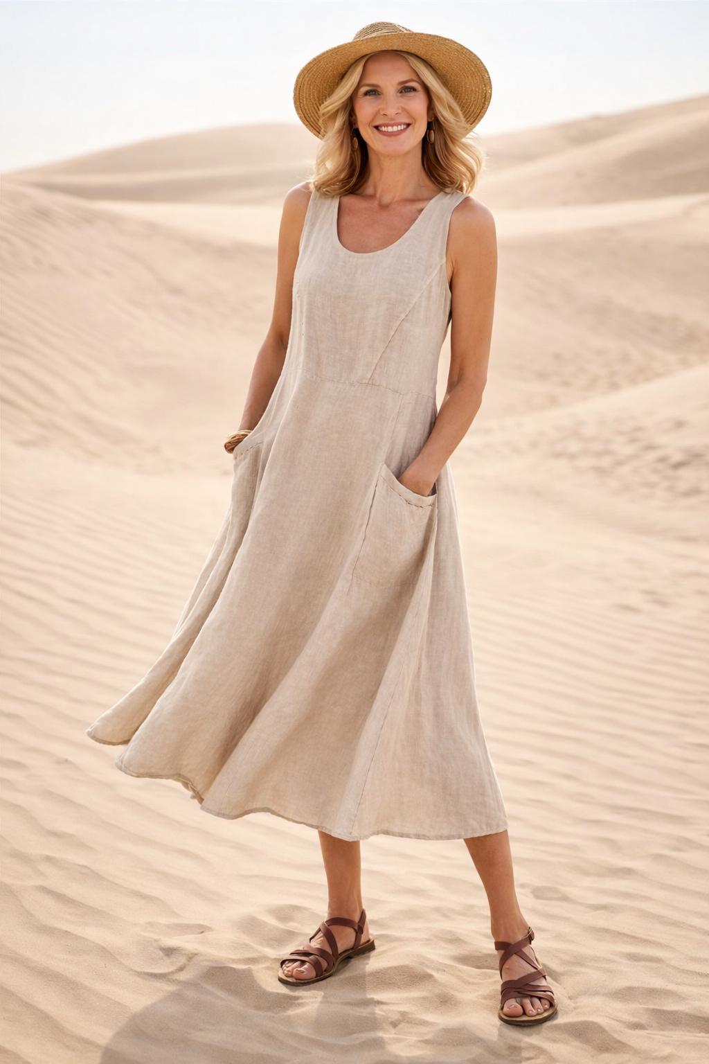 Willow | Relaxed A-Line Midi Dress