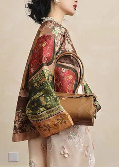 Serena | Unique Print Cotton Coat