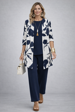Robina | Three-Piece Floral Outfit