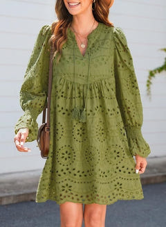 Neasa | Lace Ruffle Mini