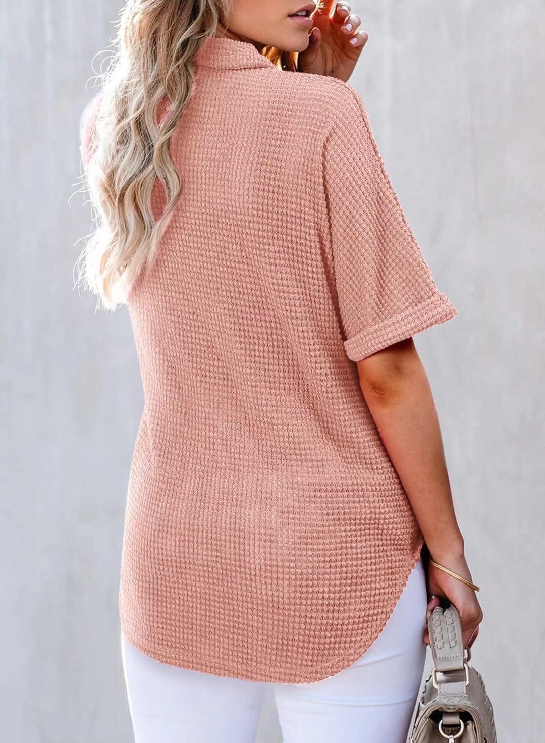 Bethan | Waffle Knit Shirts