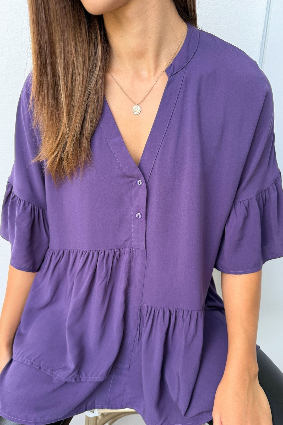 Stephanie | Sleek Effortless Blouse