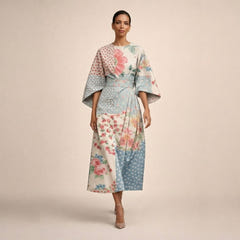 Linnea | Floral Soft-Touch Midi Dress