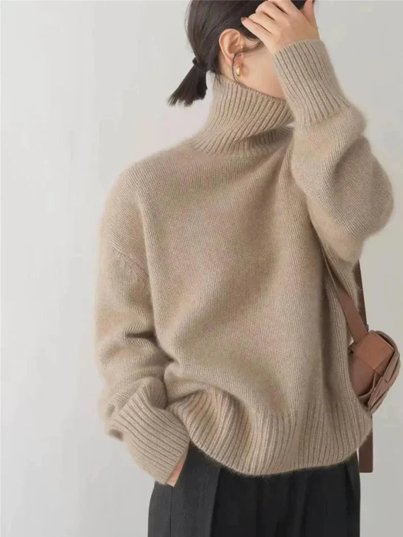 Deborah | Soft Knit Turtleneck Sweater