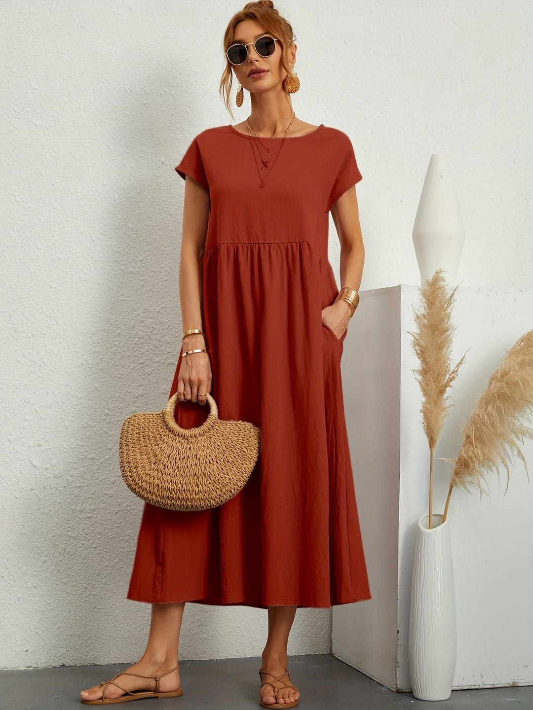 Kate | Aroha Midi Dress