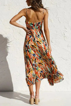 Vienna | Colourful Midi Dress