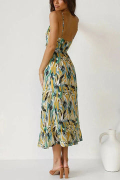 Vienna | Colourful Midi Dress