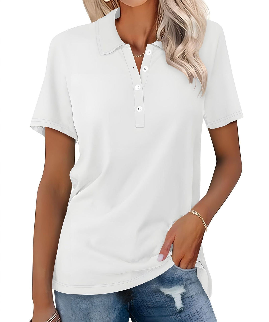 Meredith | Classic Polo in Breathable Cotton