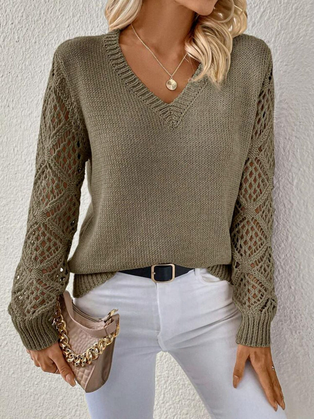 Gwendolen | Soft V-neck Sweater
