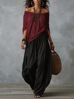 Lily | Off-Shoulder Two-Piece Set