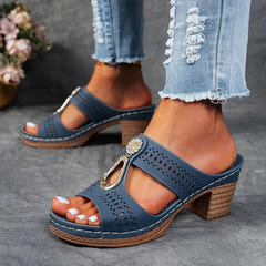 Vix | Orthopaedic Block Heel Sandals