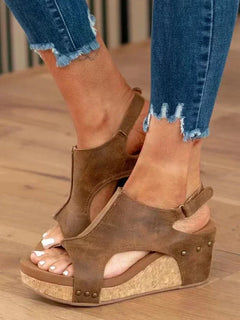 Ness | Wedge Sandal Effortless Lift