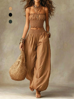 Vale | Smocked Two-Piece Set