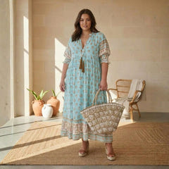 Kaitlin | Bohemian Midi Dress