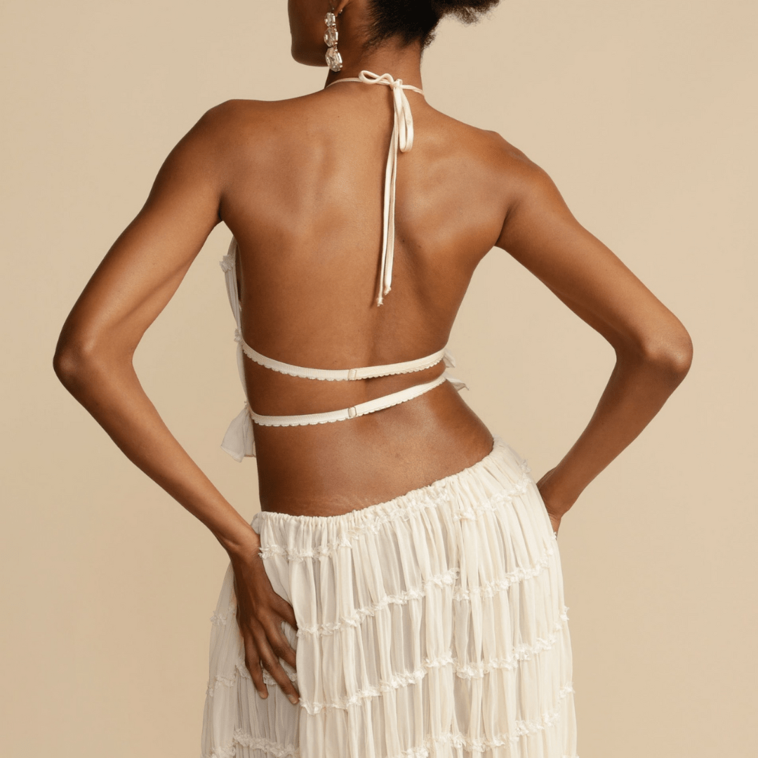Queenie | Halter Top and Skirt Set