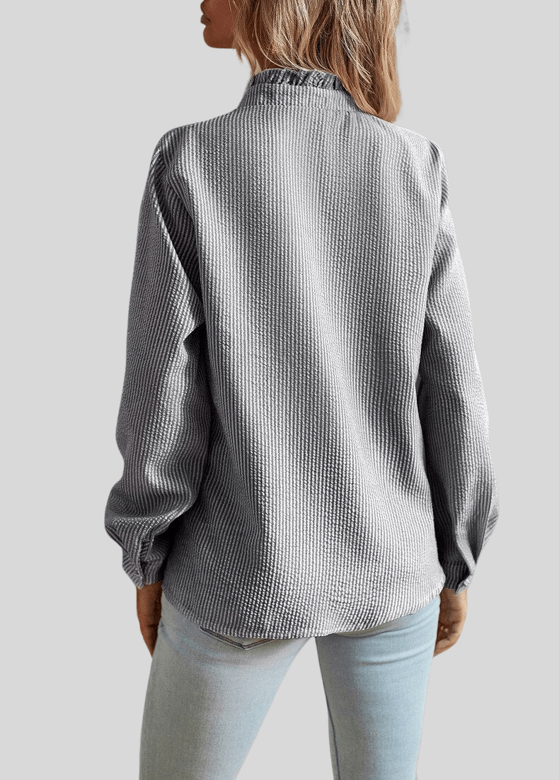 Martha | Elegant Ruffle Blouse