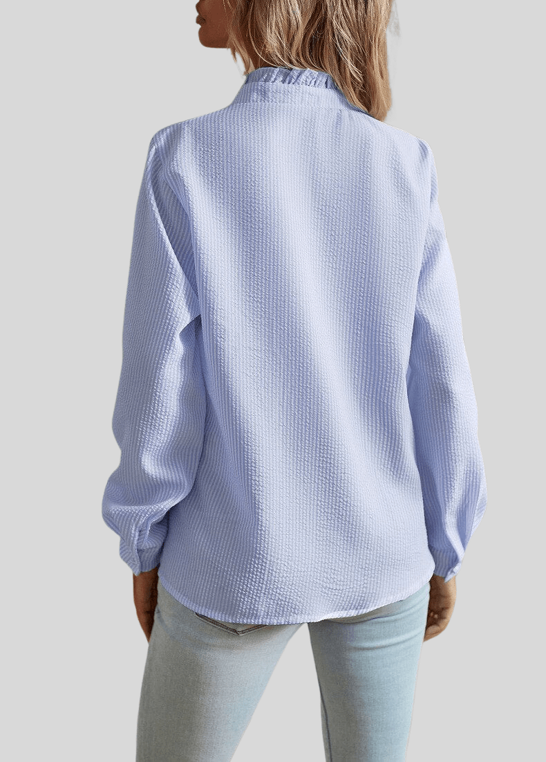Martha | Elegant Ruffle Blouse