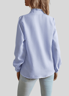 Martha | Elegant Ruffle Blouse
