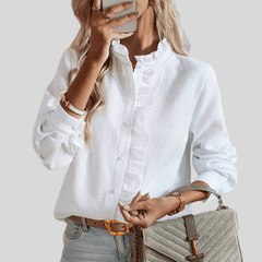 Martha | Elegant Ruffle Blouse