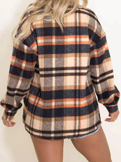 Aine | Plaid Shacket Cosy