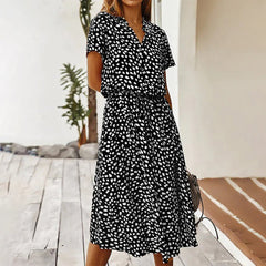 Renate | Graceful Floral Dress