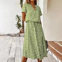 Renate | Graceful Floral Dress