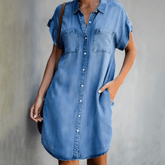 Audra | Elegant Tummy Covering Dress