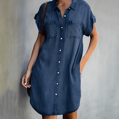 Audra | Elegant Tummy Covering Dress